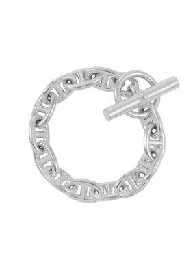 Hermes Bracelet Chaine D'ancre MM 13 Links Silver